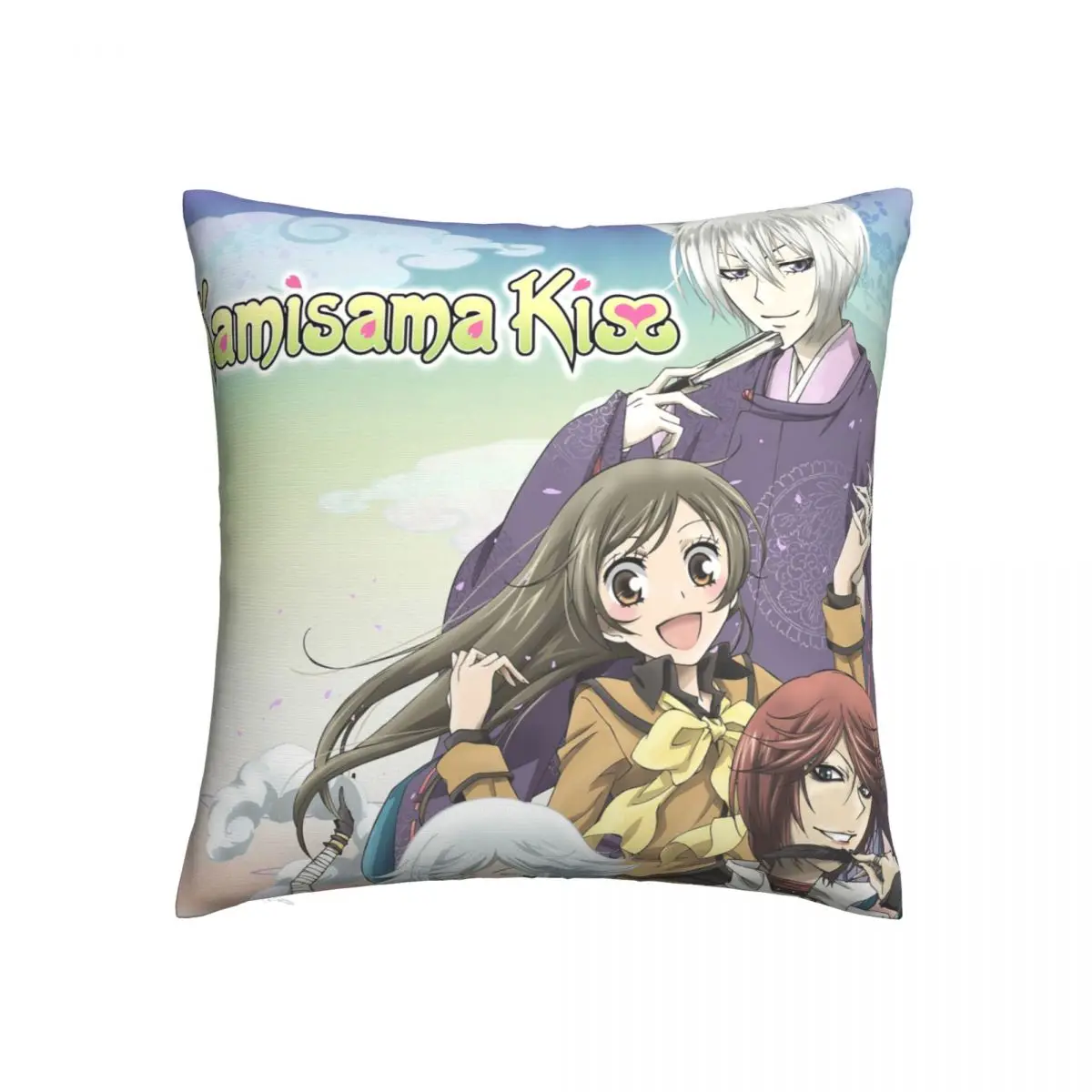 

Kamisama Kiss Anime Pillowcases Living Room Kamisama Hajimemashita Cushion Cover Funny Decorative Pillow Cover 40*40