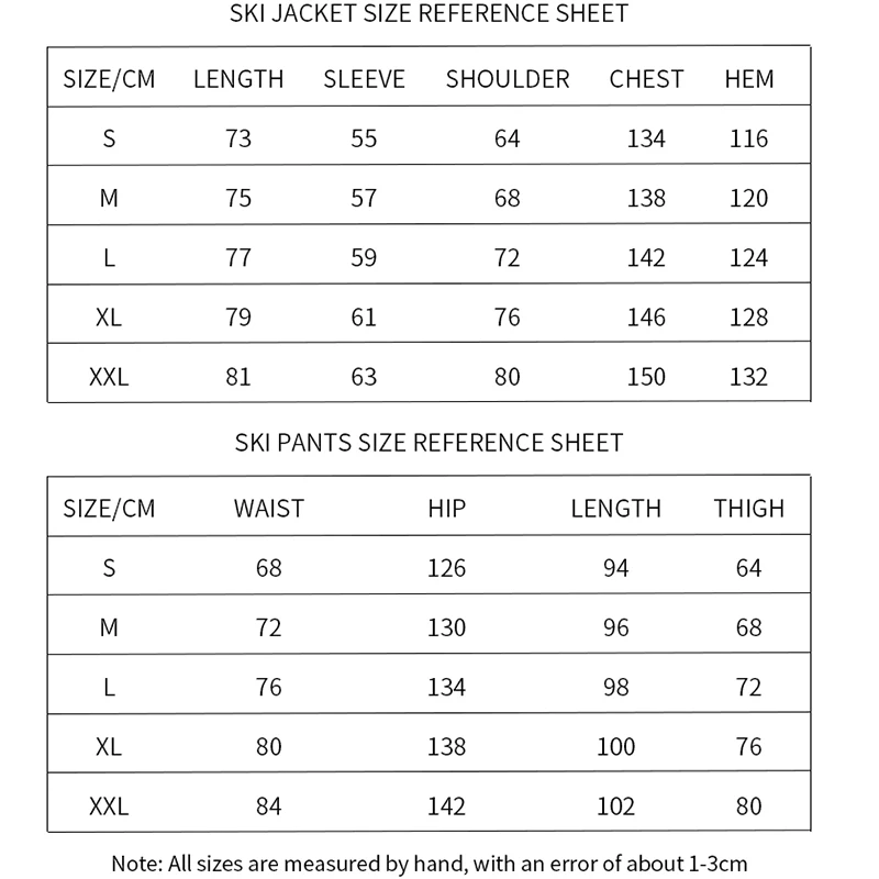 New Thick Warm Ski Suit Women Men Waterproof Windproof Couple Snowboarding Jacket Pants Set Female Snow Costumes Outdoor Unisex