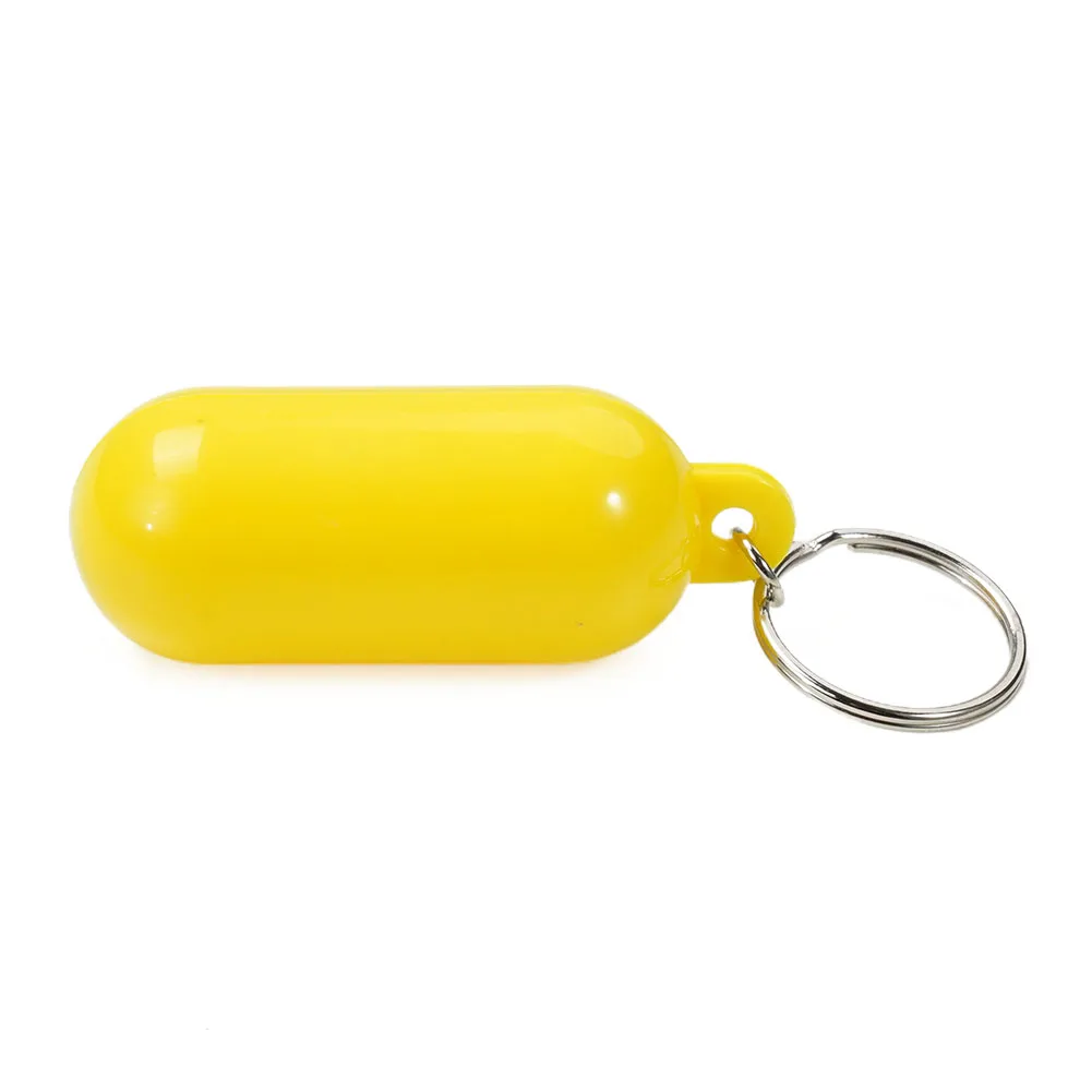 

2pcs Floating Keychain Buoyant Key Ring Boating Float Marine Key Chain Water Safety Accessories For Fishing Swimming Surfing