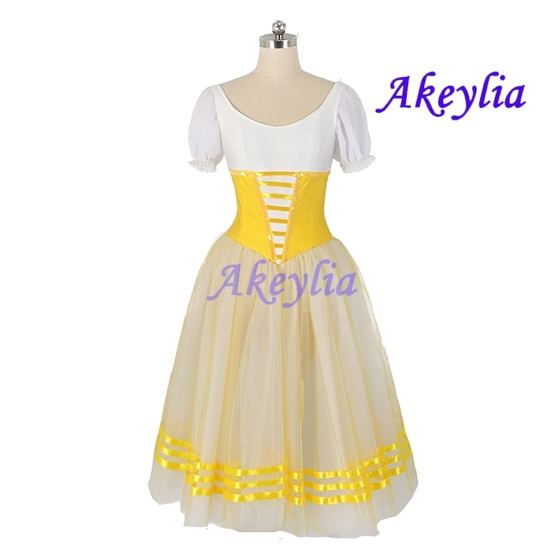 Балетное Платье Жизель темно-розового цвета романтическое профессиональное