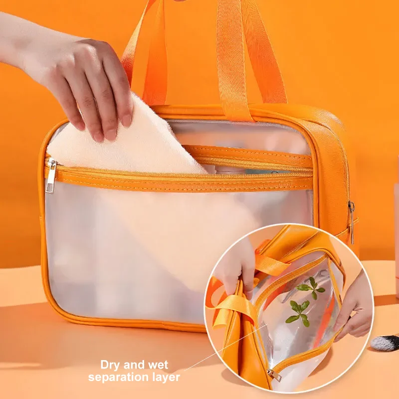 Women‘s Swimming Gym Bag Dry and Wet Separation Sports Bags Waterproof Handbag Multifunction Outdoor Travel Training Fitness