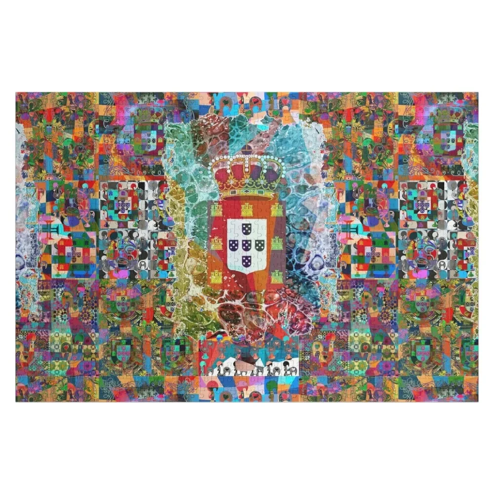 Португалия Пазл Персонализированные детские подарки Персонализированный