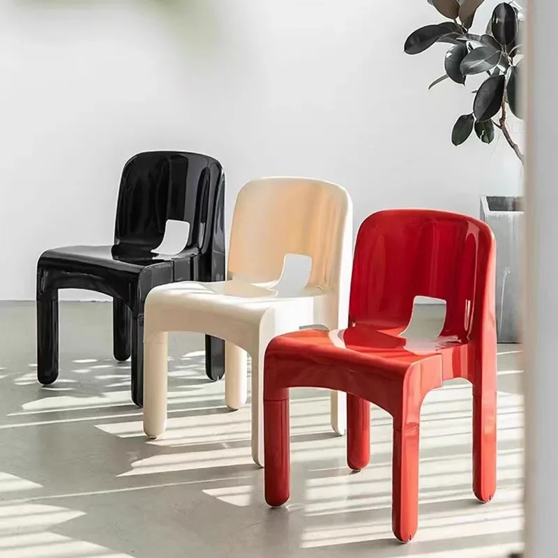 Скандинавский комод стул для макияжа пластиковый современный отдыха обеденный