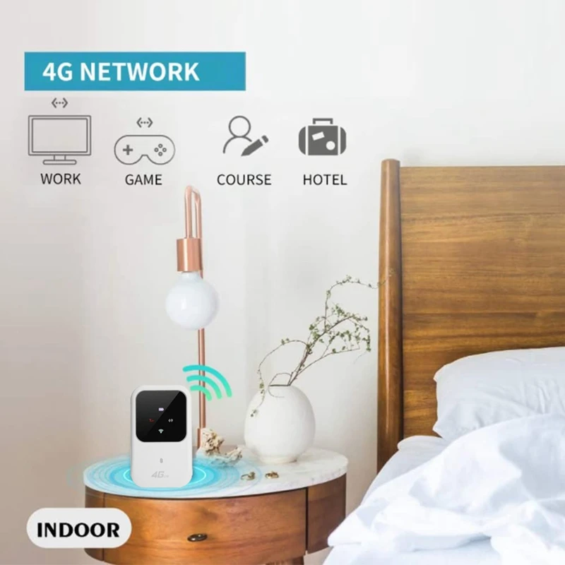 

Белый мобильный портативный автомобильный Wi-Fi Sharer 150 Мбит/с LTE MIFI Модем Мобильный Wi-Fi со слотом для SIM-карты, 1 комплект