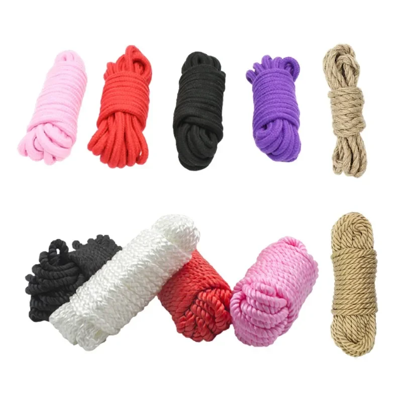 5 м БДСМ веревка для связывания взрослых Shibari связывание секс-игры рабский