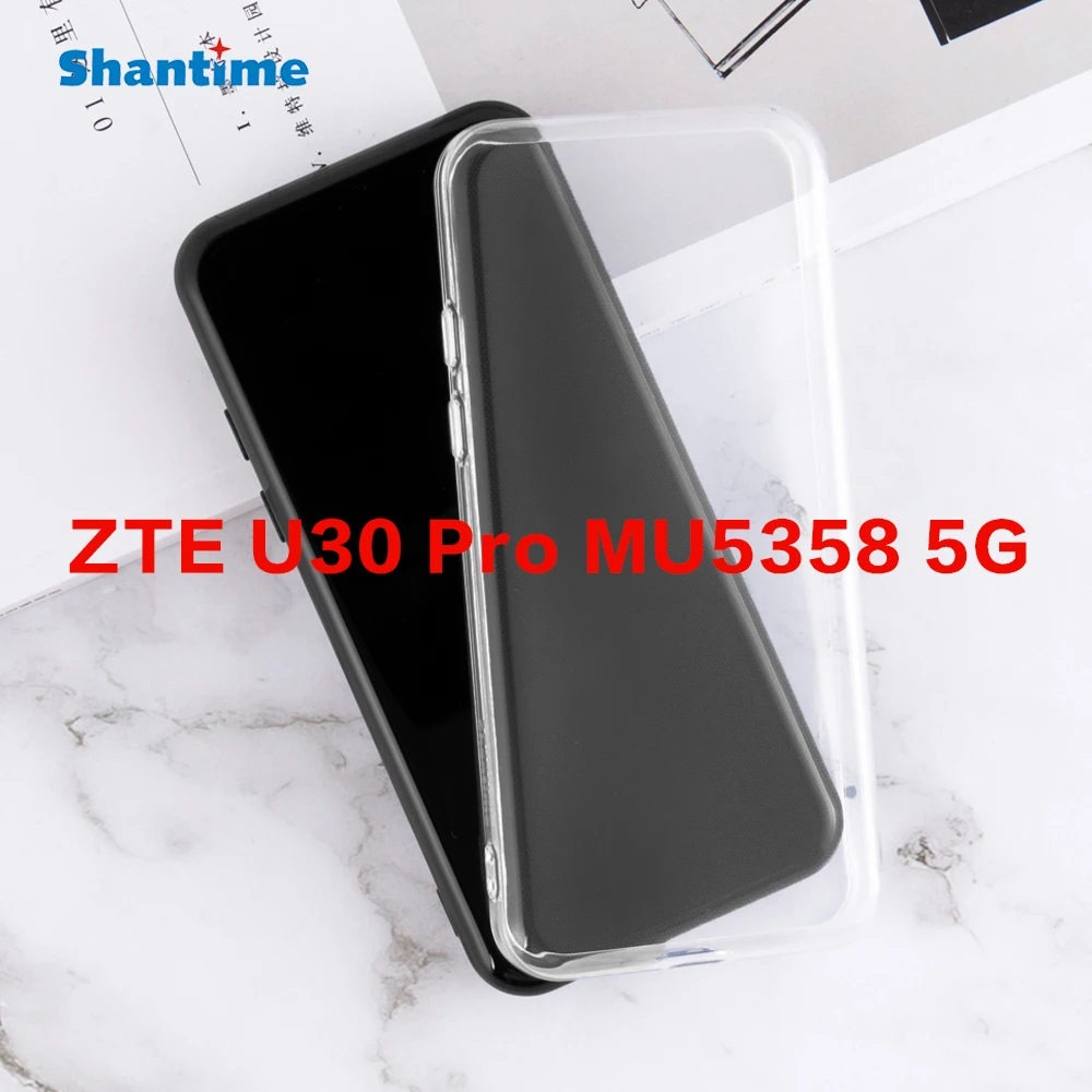 Фото Чехол для ZTE U30 Pro MU5358 5G, противоударный резиновый чехол из ТПУ, защитный гибкий корпус №1