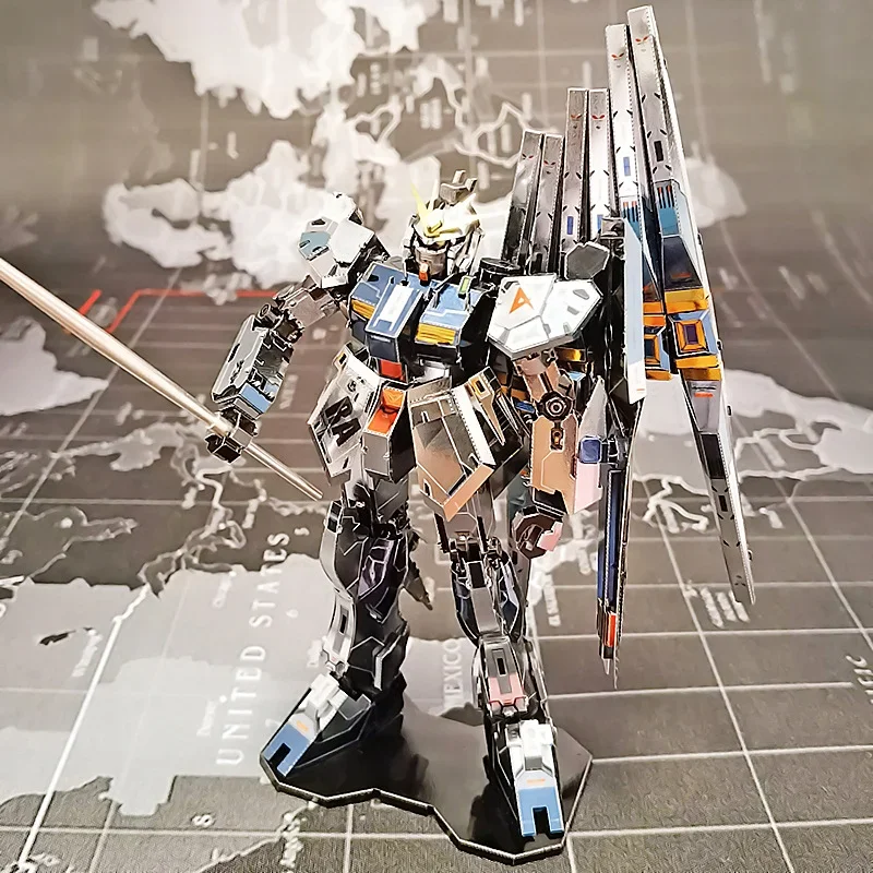 Стальная Волшебная деталь Gundam единорог полностью Металлическая самодельная