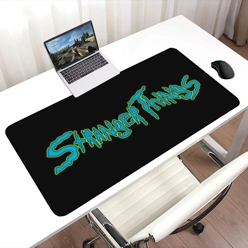 

Stranger Things Kawaii large Mouse Pad Gamer Deskmat Mausepad Computer Accessories Rubber Mat Gaming Laptop Keyboard Pc