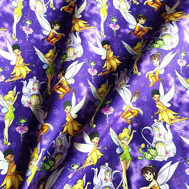 Бесплатная доставка фиолетовая Милая Цветочная фея для девочек из мультфильма