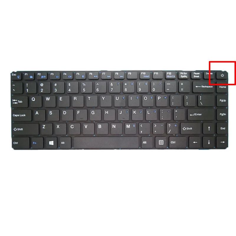 Клавиатура США для ENOVA C141PP-A3 14 дюймов базовых книг BB1420FWB английская американская