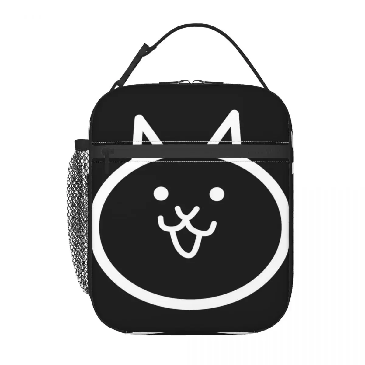 

Боевая кошка, темная изолированная сумка для завтрака, популярная со стандартным подарком на день рождения, настраиваемая