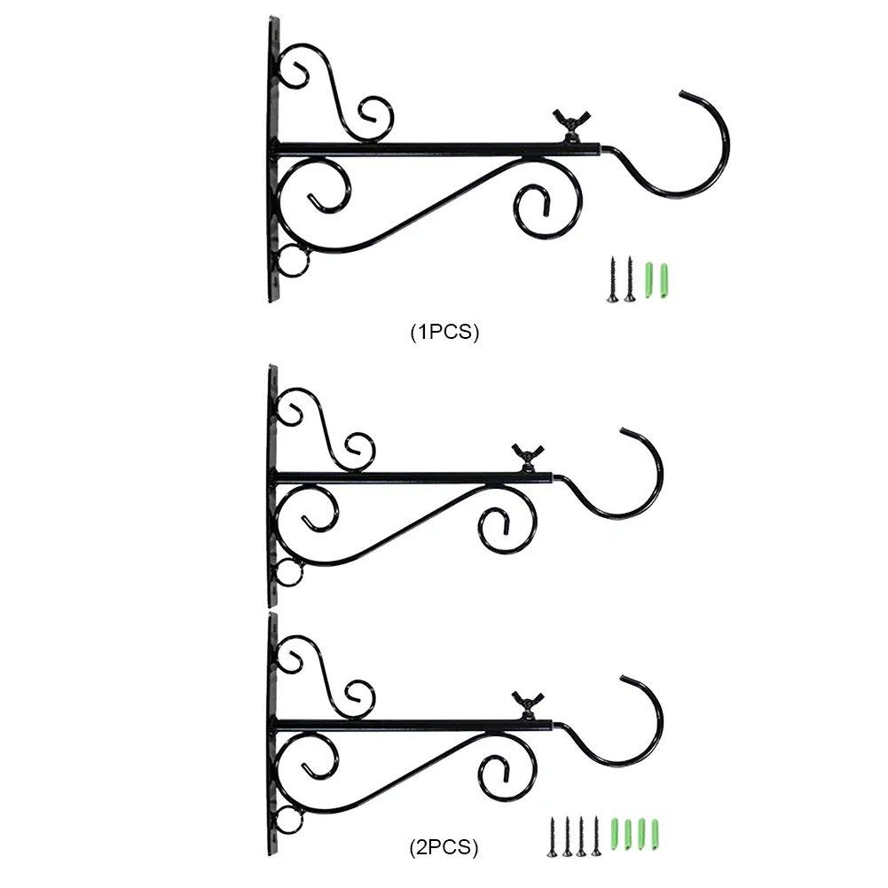 Железный S-образный Крючок Кормушка Для Птиц Регулирующая Настенная Подставка