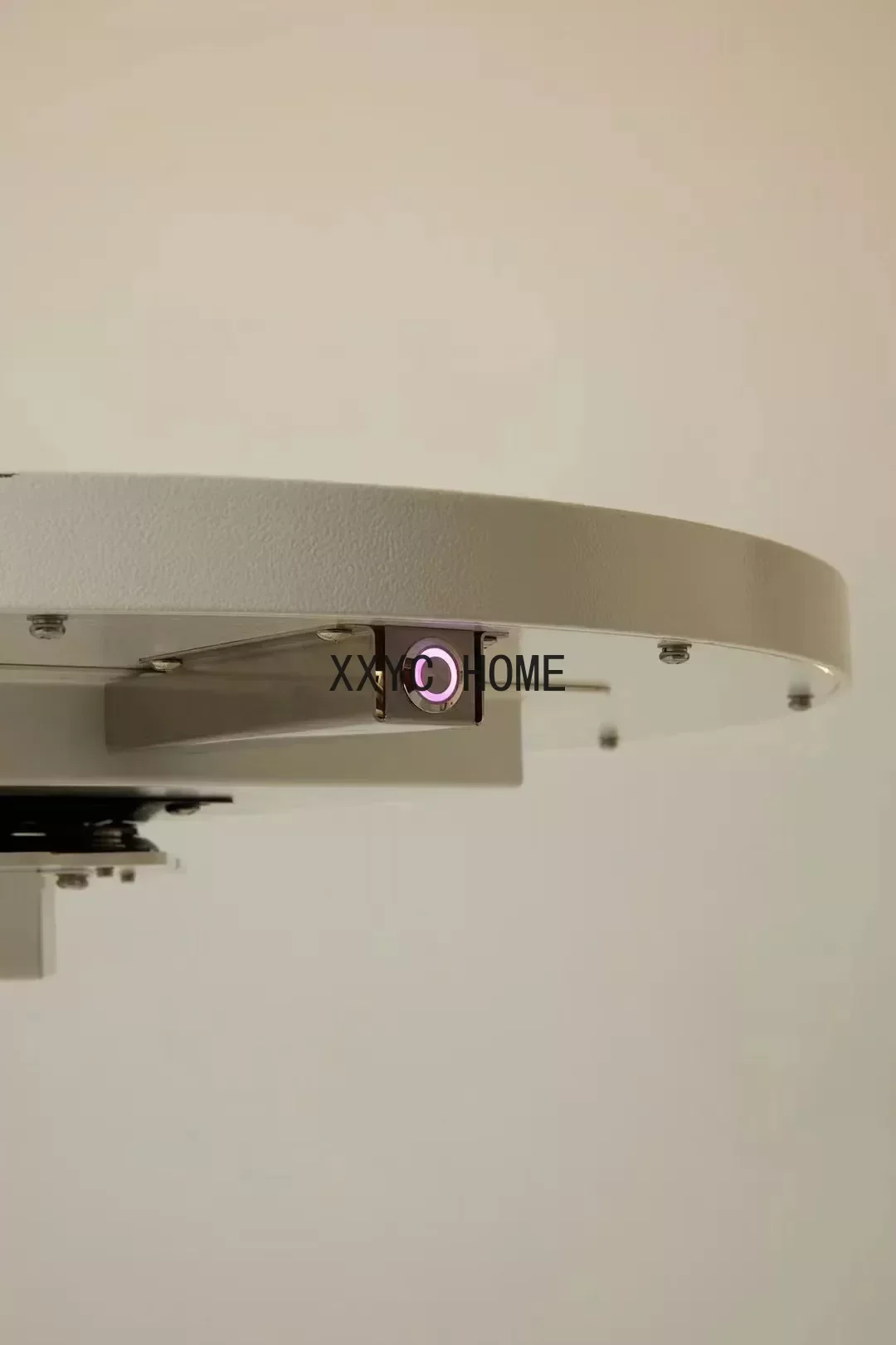 Домашний Электрический подъемный светящийся стол Овальный Настольный для