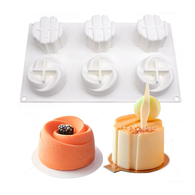 

Food Grade French Mousse Dessert Form Non Stick Cake Molds Silicone Cake Moulds Pastry Baking Tools Kitchen Bakeware