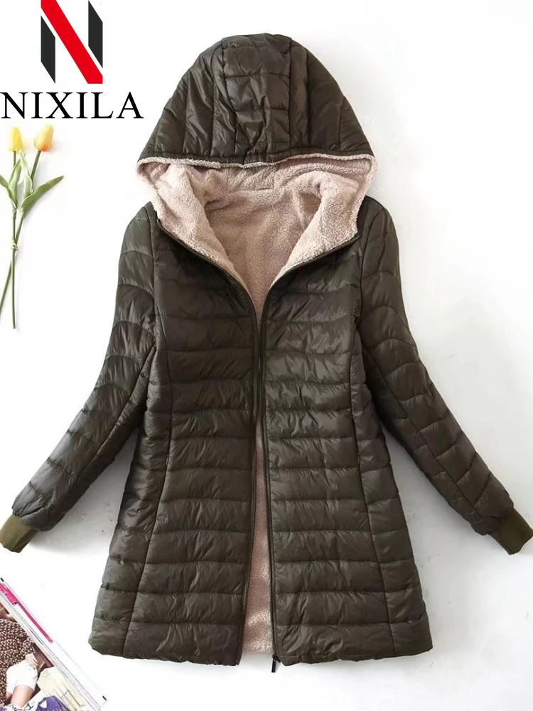 Новое осенне-зимнее пальто женские корейские модные элегантные прямые парки с