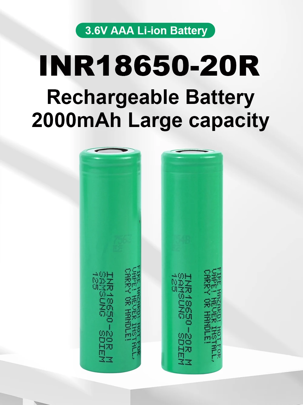 Аккумуляторные элементы 18650-25R 2000MAhLi-ion