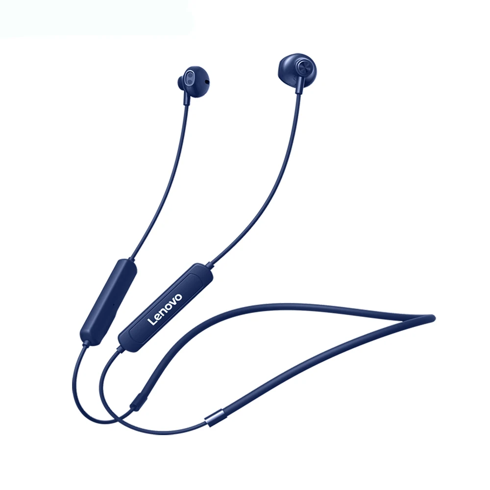 

Lenovo SH1 Earphones Magnetic Neckband Wireless Bluetooth 5.0 IPX5 Waterproof Sports Headset HiFi Stereo Long Standby Headphones