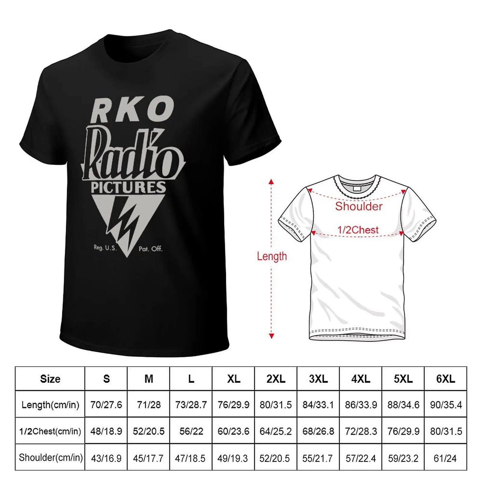 Фото Футболка RKO Radio Pictures с коротким рукавом ко Дню независимости №2