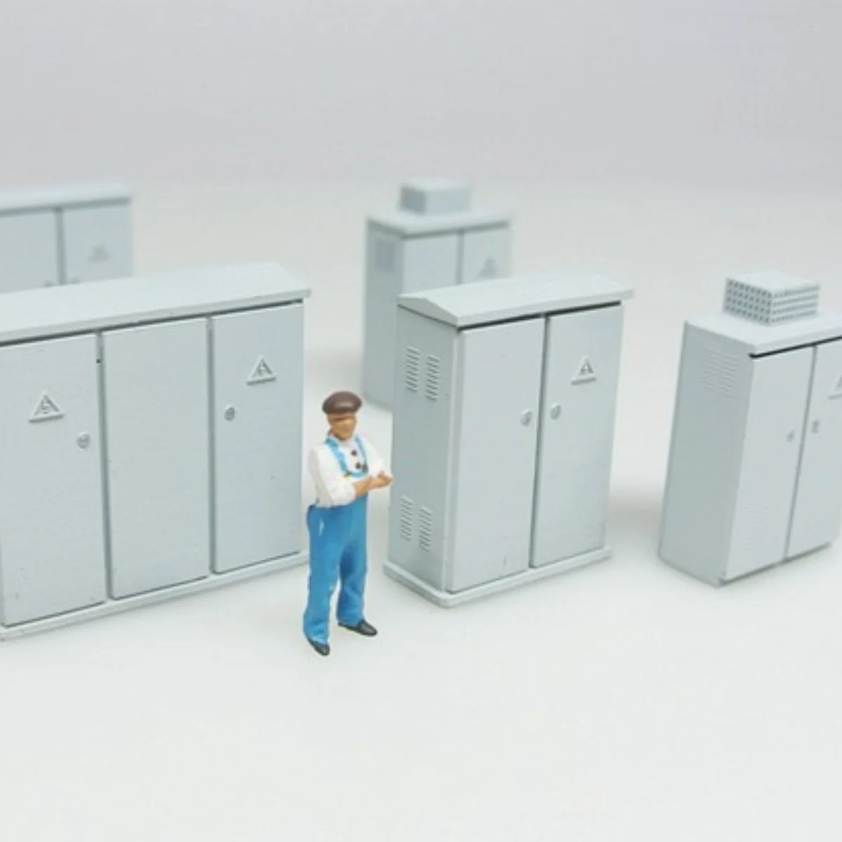 HO 1/87 различные распределительные коробки электрические шкафы направляющие