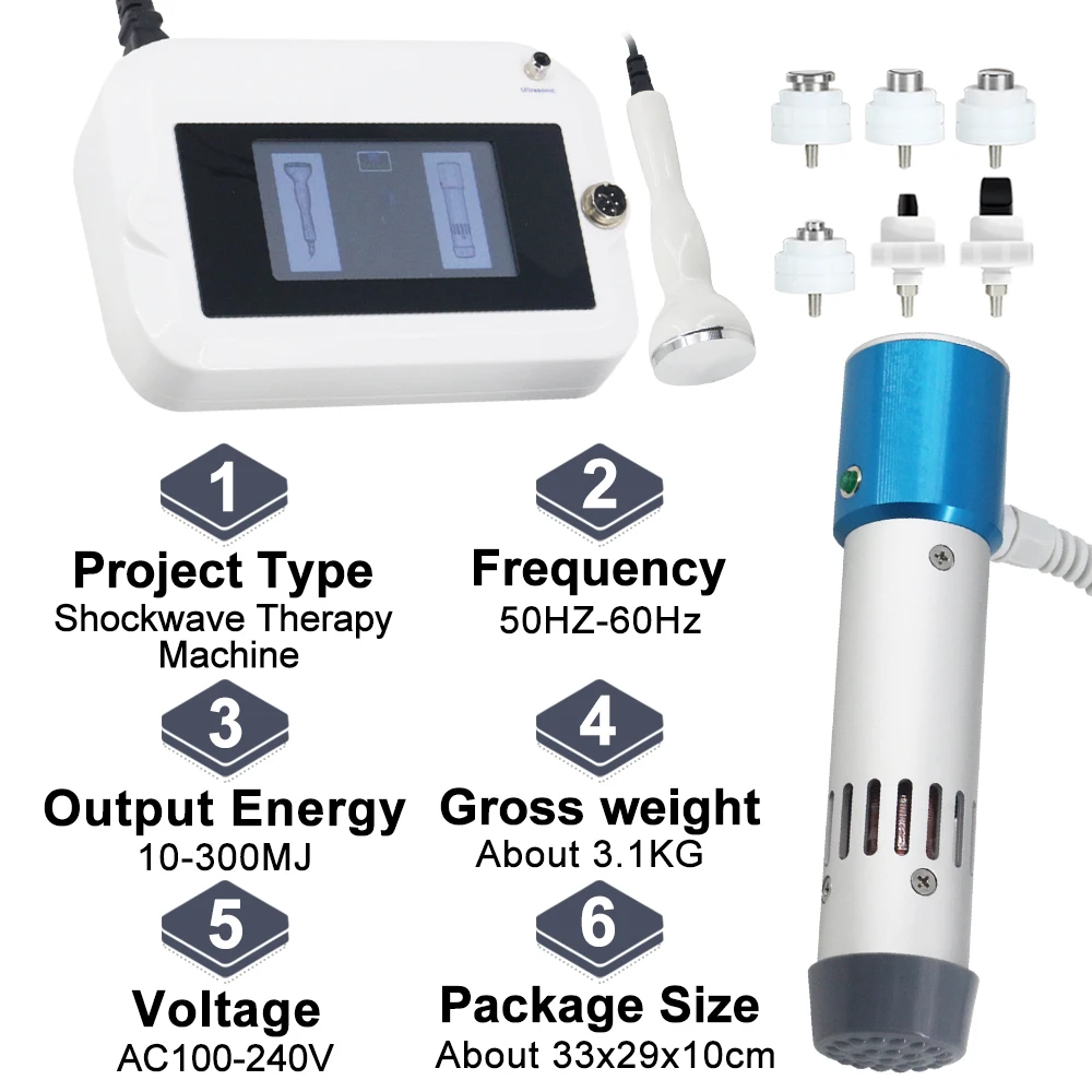 Профессиональный ударно-волновой аппарат для лечения ЭД домашний массажер