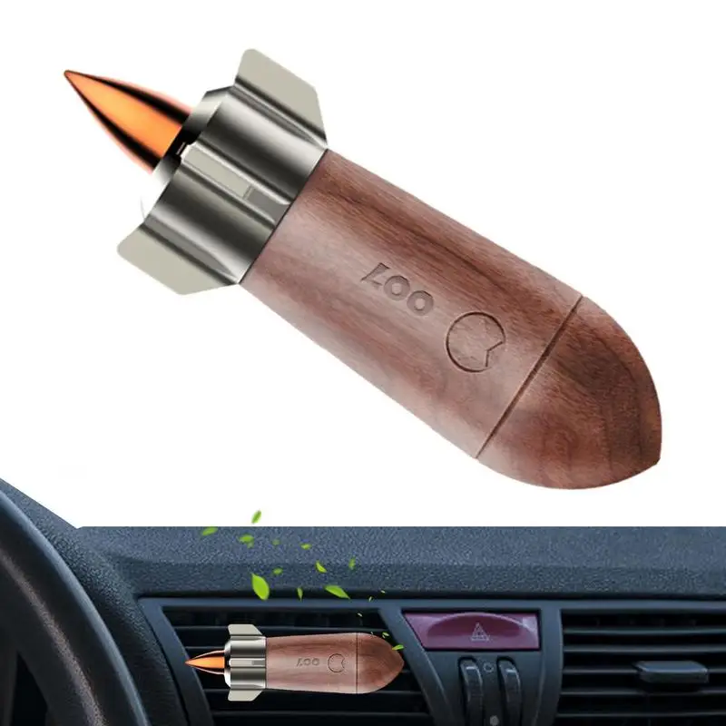 

Rocket Shape Car Air Freshener Fragrance Vent Clip Gentle Aromatherapy Air Vent Perfume Diffuser Car Interior Accessories