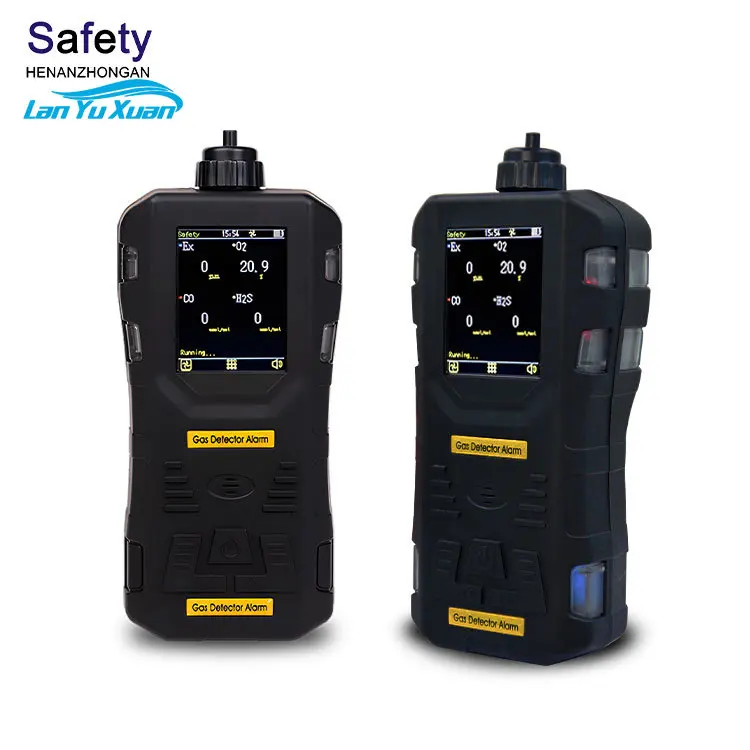 

combined multi 4 in 1 air gas analyzer N2 gas detector with smart sensor