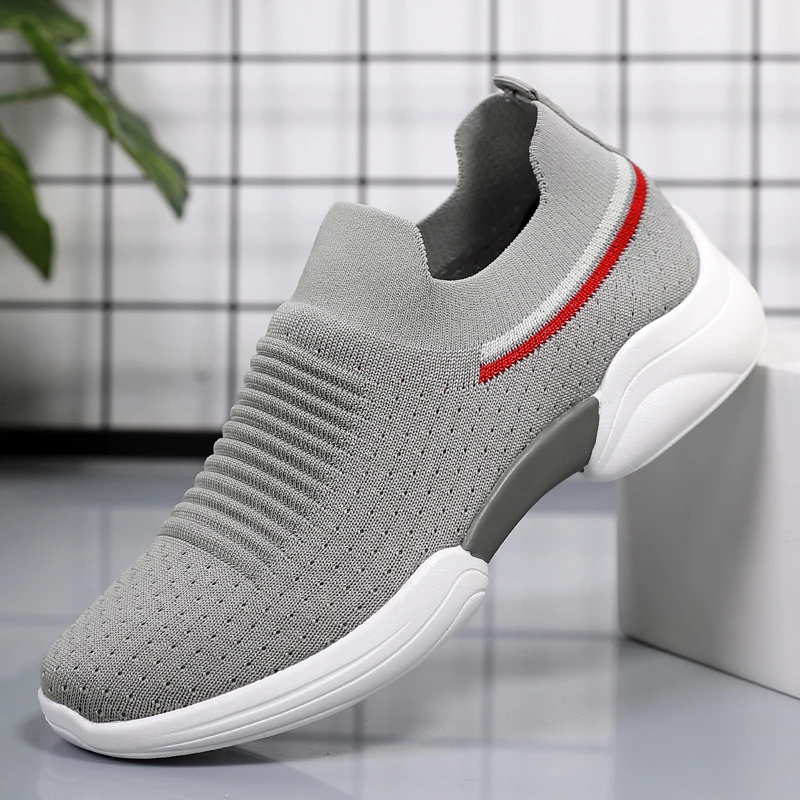 

women's summer sneakers Slip On Flat Shoes white Loafers women's tennis shoes Sock Sneakers shoes 2020 Women Casual Shoes