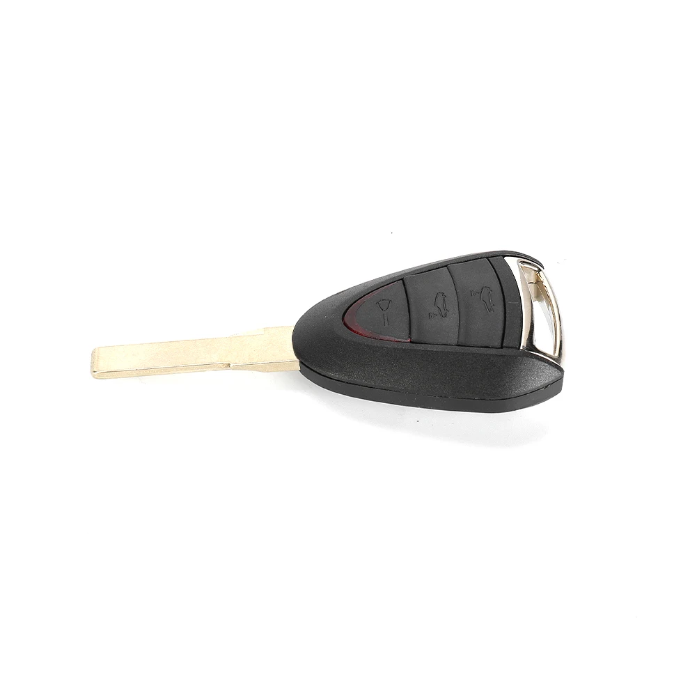 

Black For Porsche 911 997 Boxster 987 Cayman Parts Key Car Remote Replacement 3 Button Accessories Protector New