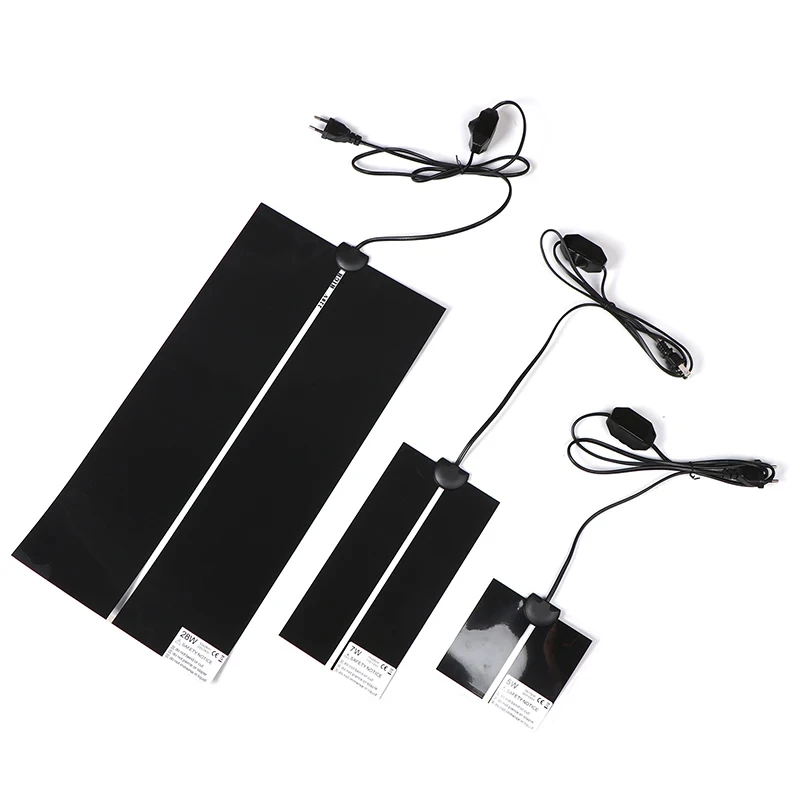 5-45W Terrarium Gady Mata grzewcza Wspinaczka Zwierzęta Ogrzewanie Podkładki Ciepłe Regulowany regulator temperatury Maty UE/USA