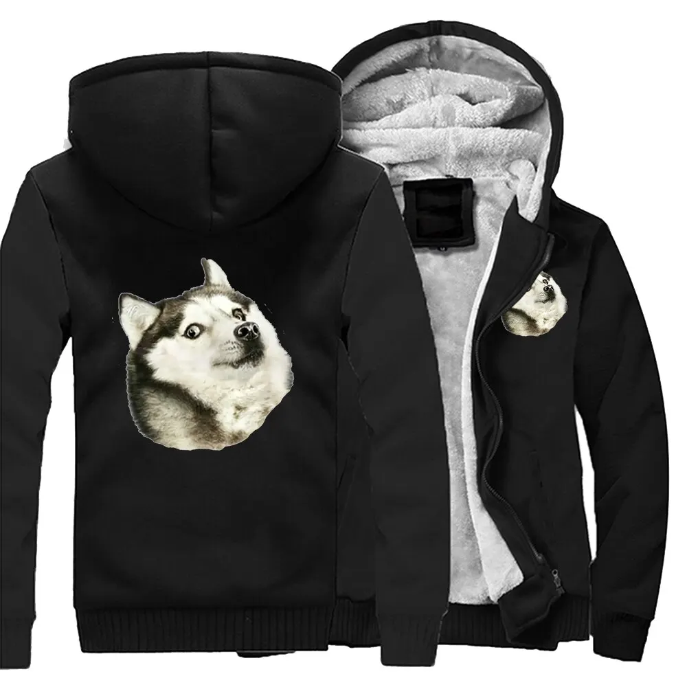 

Cute Dog Kawaii Dog Animals Husky Doge Print Sweatshirt Hoody Streetwear 2022 Fashion Hoodies Sweatshirts Fleece Sportswear