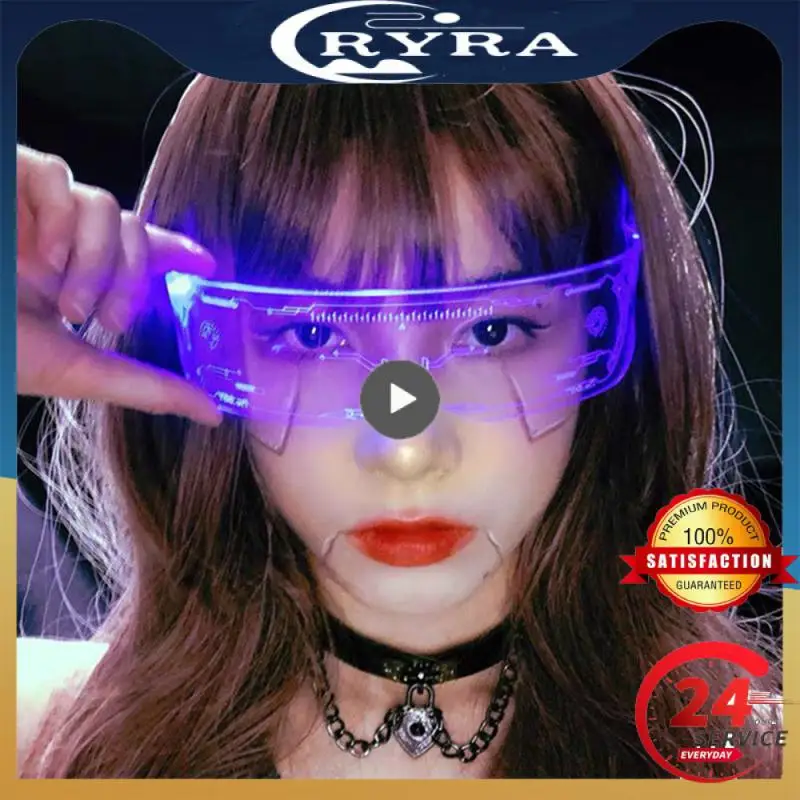 

Цветные оправы для очков, перезаряжаемые светящиеся фотоочки, музыкальный фестиваль, футуристические технологии, светящиеся фотоочки унисекс