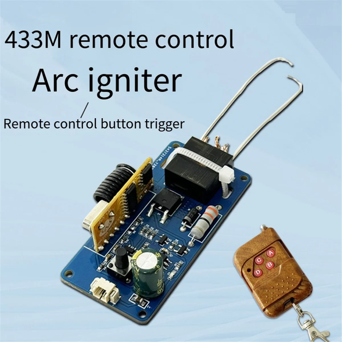 DC3.7V 433M пульт дистанционного управления ARC воспламенитель генератор высокого