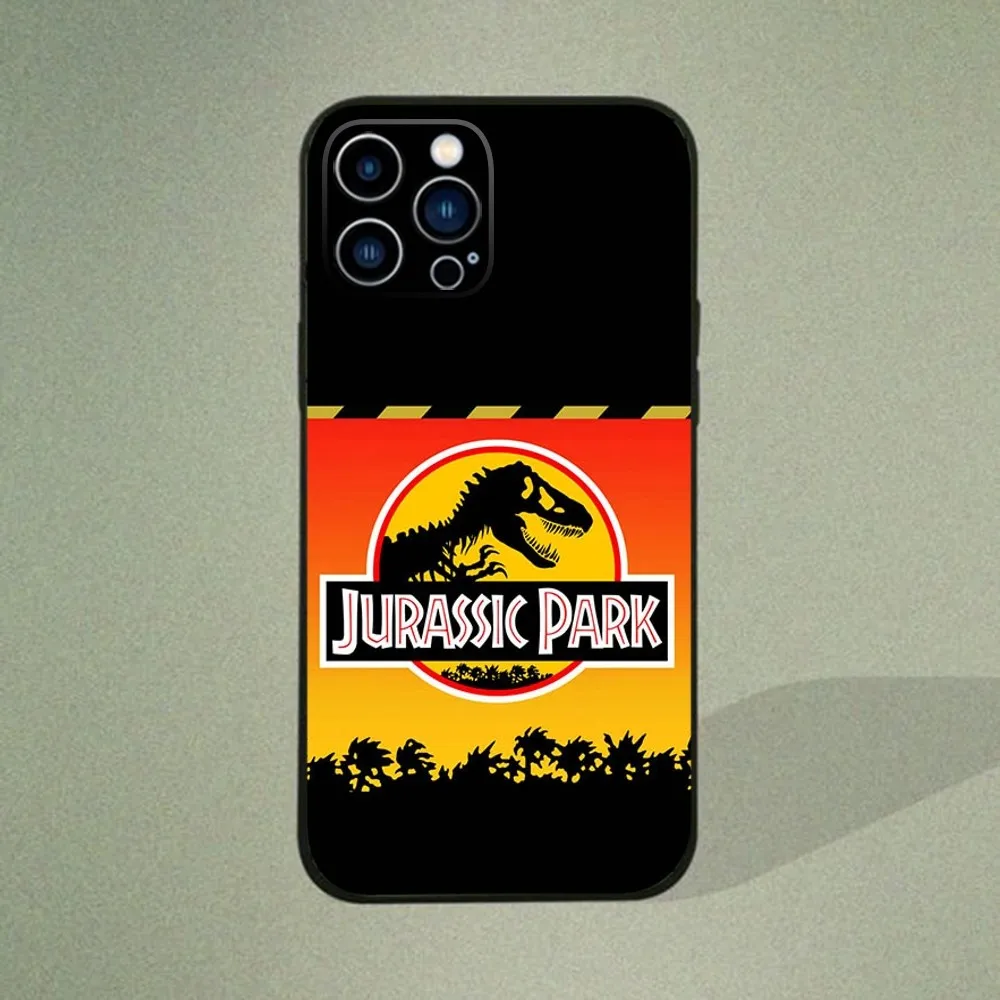Чехол для телефона Dinosaur J-Jurassic IPhone 16 15 14 13 12 11 Pro Max Mini 8 7 Plus SE2 X XR XS MAX Silcone Soft Cover