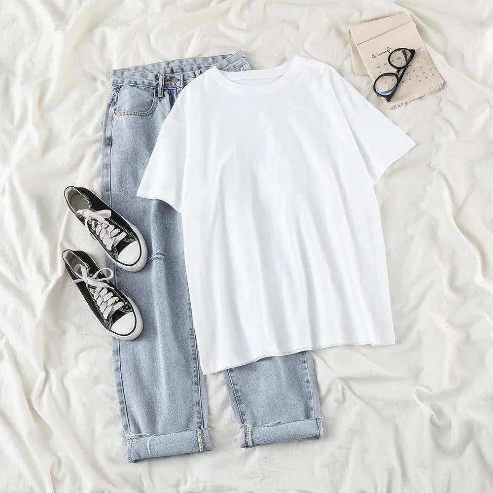 Футболка с коротким рукавом и круглым вырезом принтом барабана