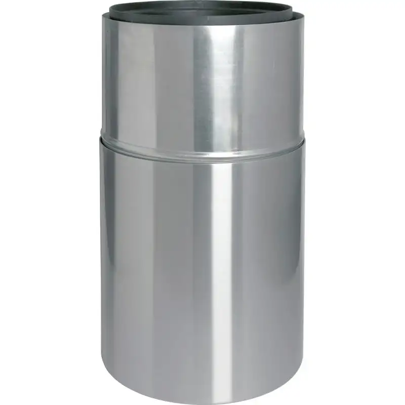 

Joe Classic Cylinder 2-piece Waste Receptacle - 35 Gal Capacity - Weather Resistant, Fire Proof, Leak Proof - 34" Height X 18" D