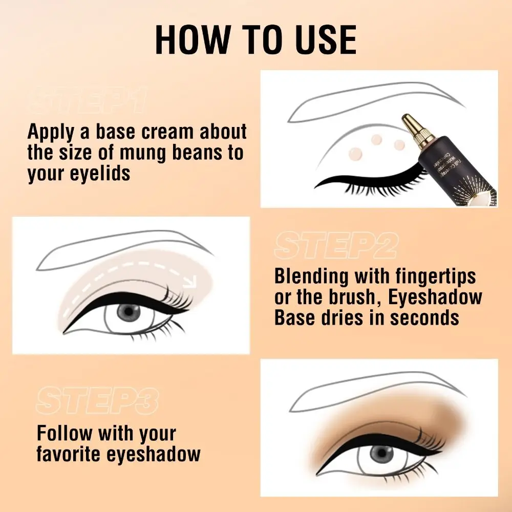 Водостойкий праймер для теней новое полное покрытие стойкие румяна