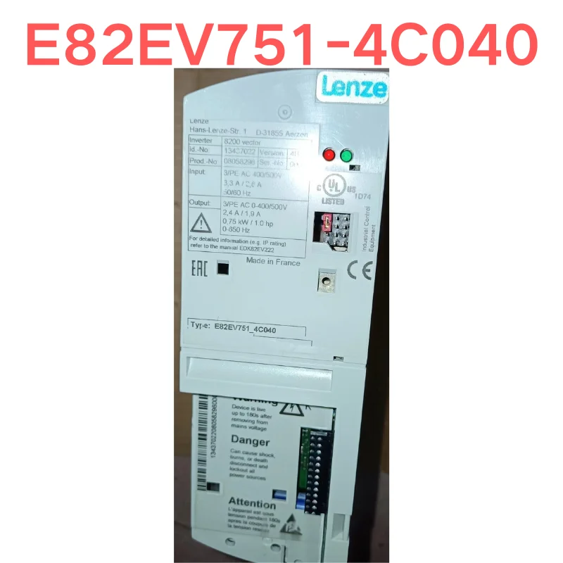 Б/у lenze E82EV751-4C040 test OK