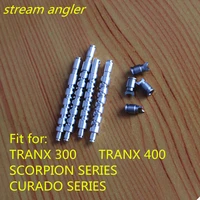 carriage screw and return pawl for tranx 300 400 scorpion curado series aluminum alloy material has high hardness