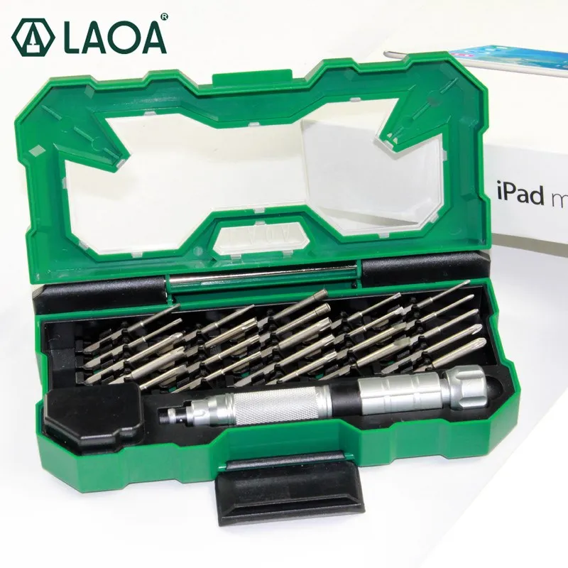 

LAOA 25 in 1 Precision Screwdriver Set Tools Kit Hand tools Repair for Laptop Computer Phone Repair Tool Kit