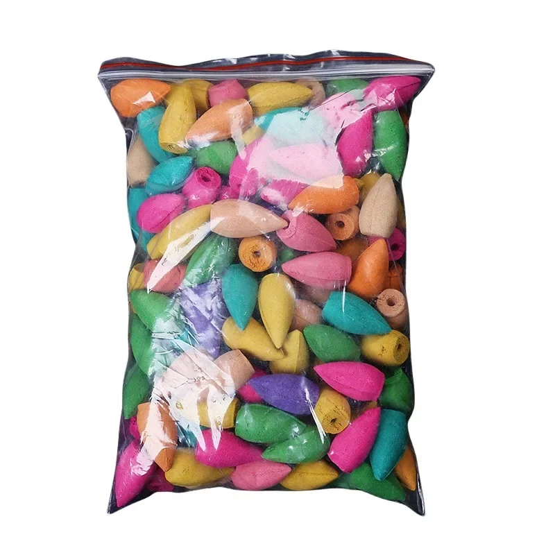 Смешанные Ароматические конические благовония водопад и дым с обратным потоком