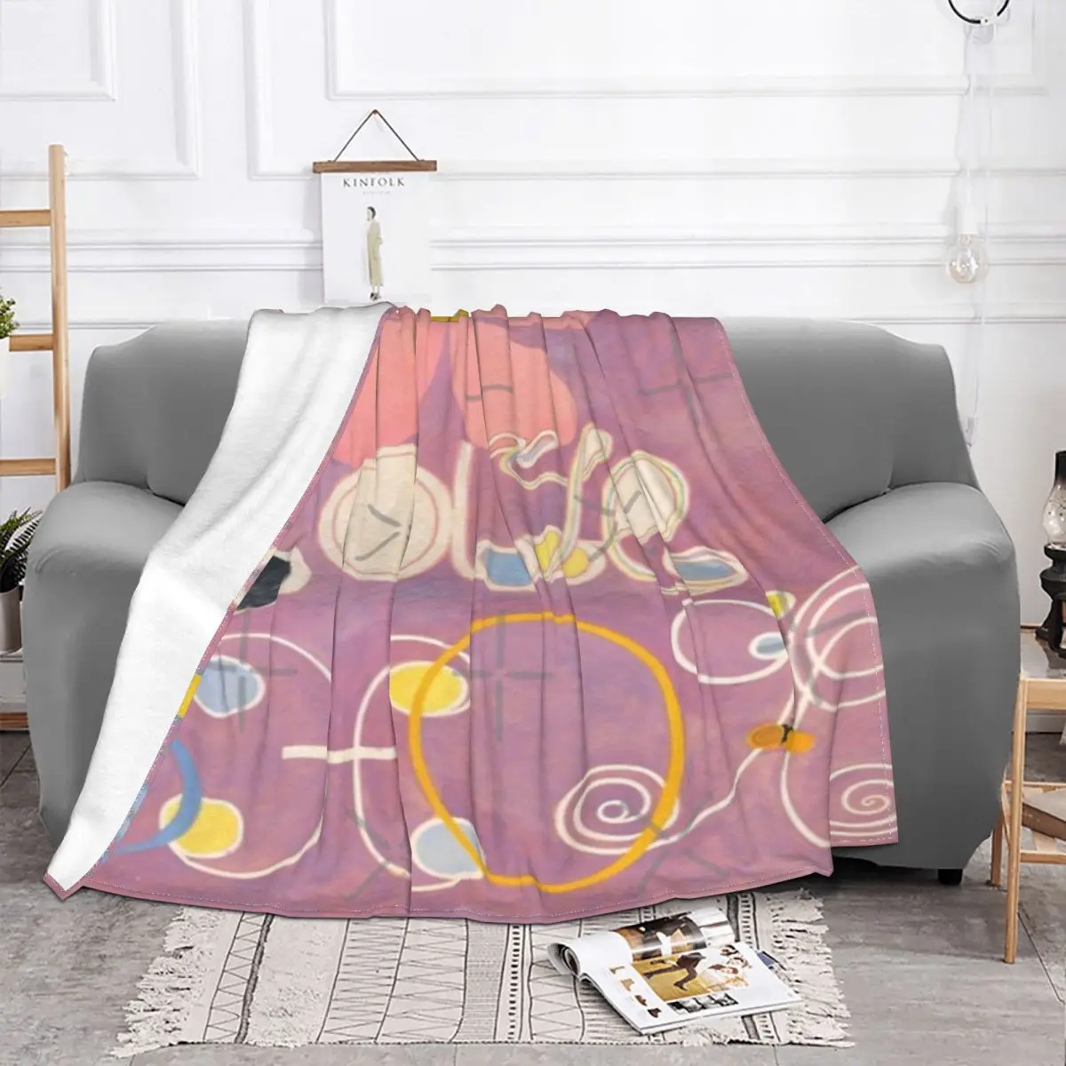 Hilma Af Klint — десять больших размеров No 6 одеяло для взрослых IV покрывало на кровать