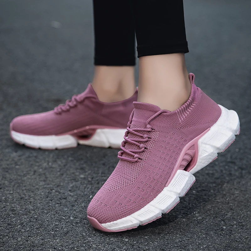 Мужская и женская повседневная спортивная обувь однотонная удобная модная