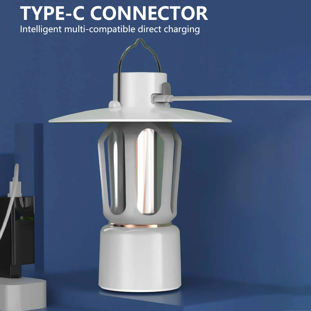

Фонарь для кемпинга, лм, 5 режимов, USB Type-C