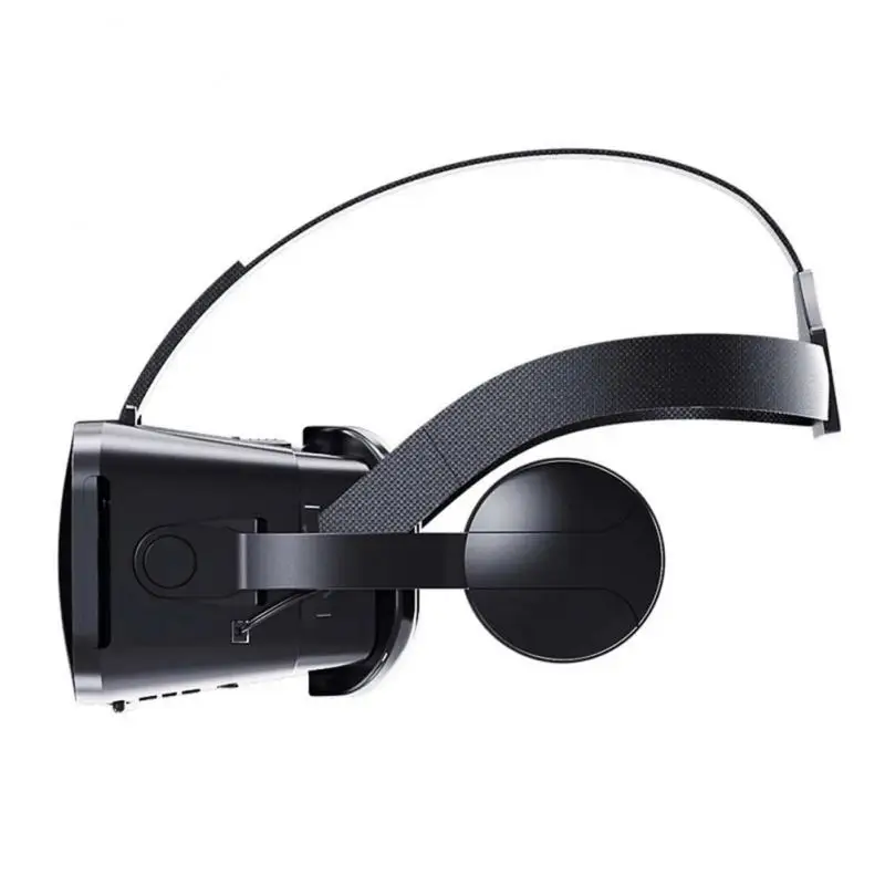 

3d Virtual Reality Helmet Virtual Reality Visible Wide Angle Stereo Devices With Headset Controller For 4.7-6.7 Ios Android J20