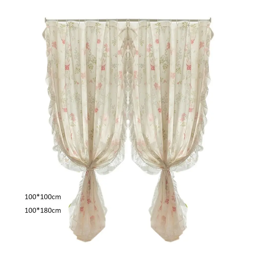 YanYangTian Marle Шторы с французским окном винтажные кристально прозрачные украшения
