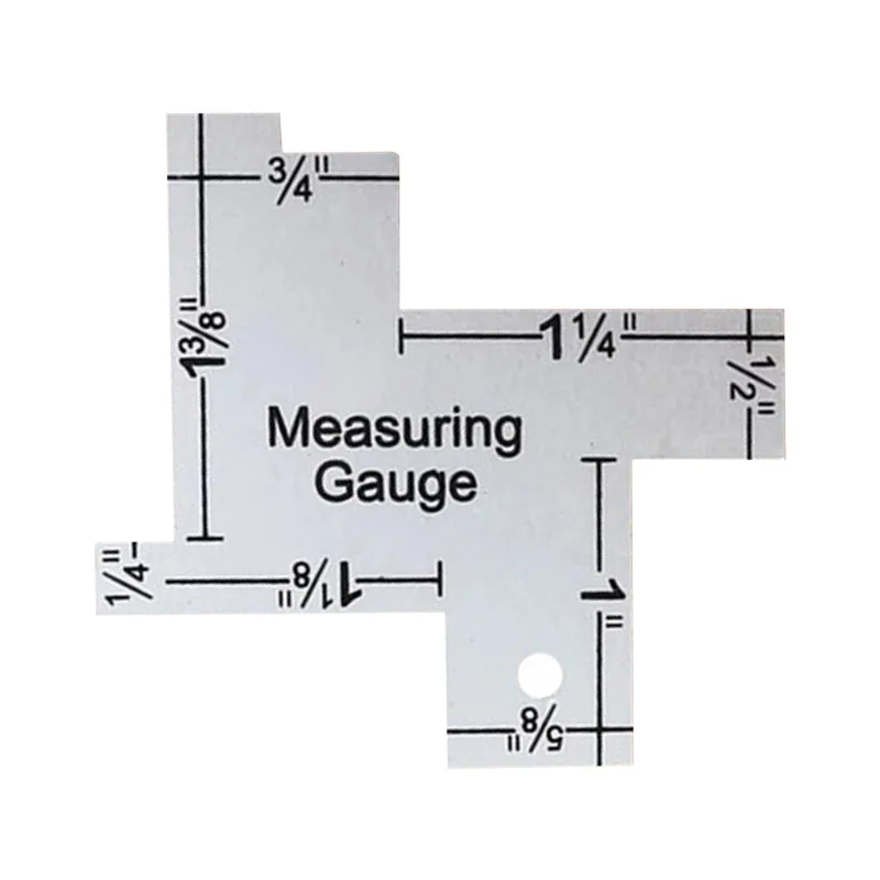 

Precision Seam Measuring Gauge Metal Quilting Ruler Template Sewing Ruler For DIY Sewing Quilting Craft Sewing Accessories