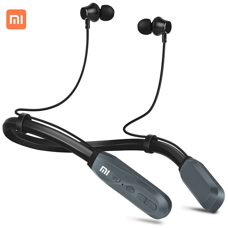 

Xiaomi MIJIA I35 Neckband Earphone Sport Wireless Bluetooth 5.1 Headphones Waterproof HiFi Stereo Noise Earbuds For IOS Android