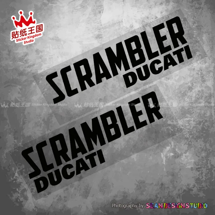 

1 пара водонепроницаемых светоотражающих наклеек Ducati SCRAMBLER 800 1100 для мотоцикла