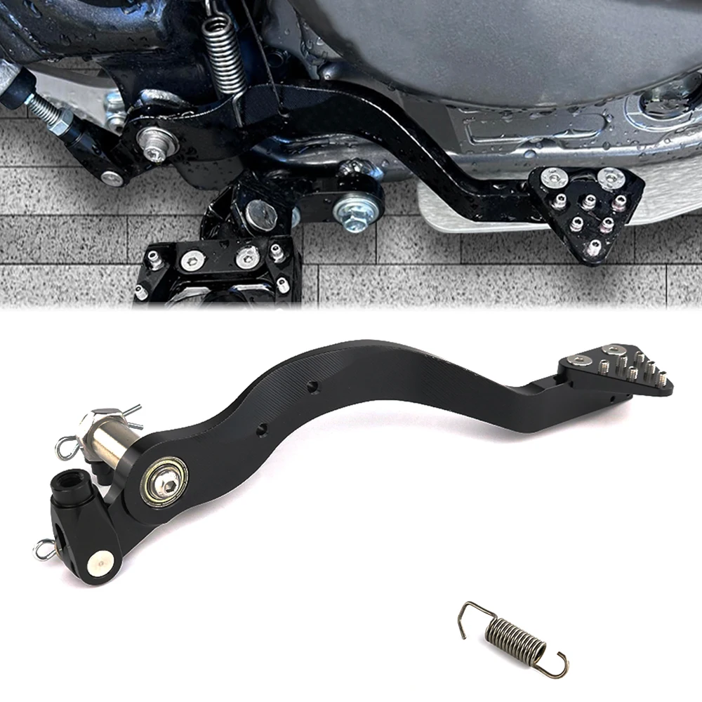 Алюминиевая мотоциклетная педаль для Suzuki DR650 1996-2021 2022 2023 DR 650 регулируемая тормоза