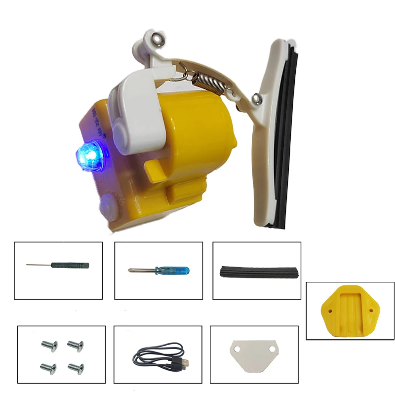 

Автоматический дворник для шлема, мотоцикл, электромобиль, аксессуары для велосипедного шлема, дворник, портативный USB-зарядка, 5 В, защита от дождя